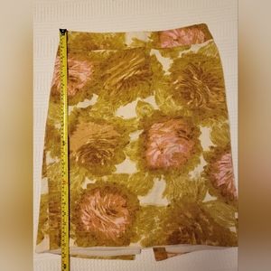 Floral print skirt